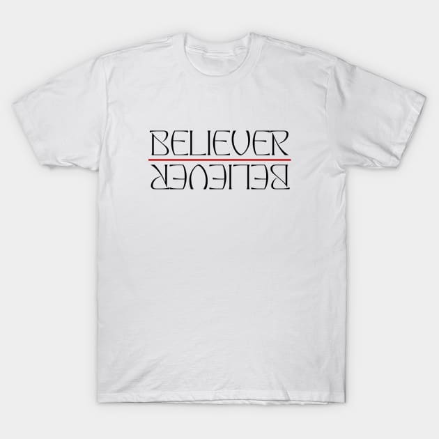 Believer | Christian T-Shirt by All Things Gospel
